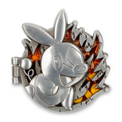 Tepig, Pignite & Emboar Evolution Pokémon Pin