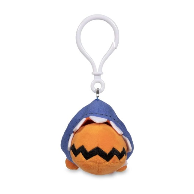 Trapinch Pokémon Pumpkin Party Poké Plush Key Chain